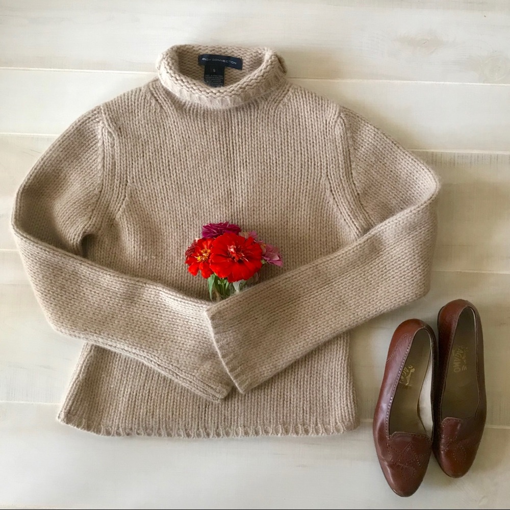 French Connection angora sweater
